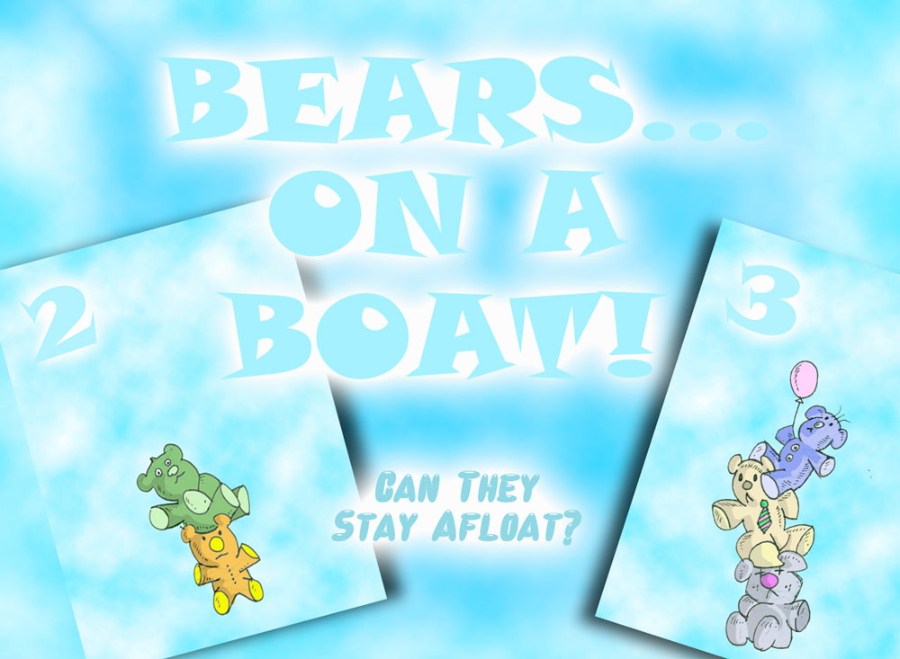 Bears On A Boat