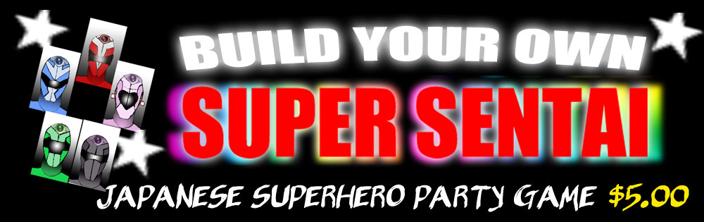 Build Your Own Super Sentai Party Game