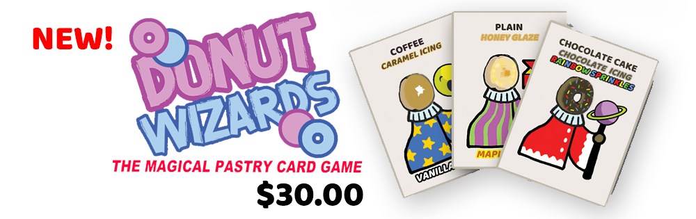 Donut Wizards Magical Pastry CardGame