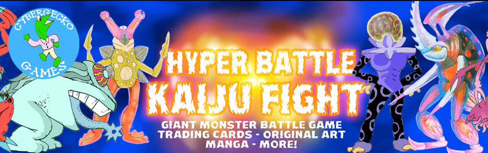 Hyper Battle Kaiju Fight BattleCard Game 