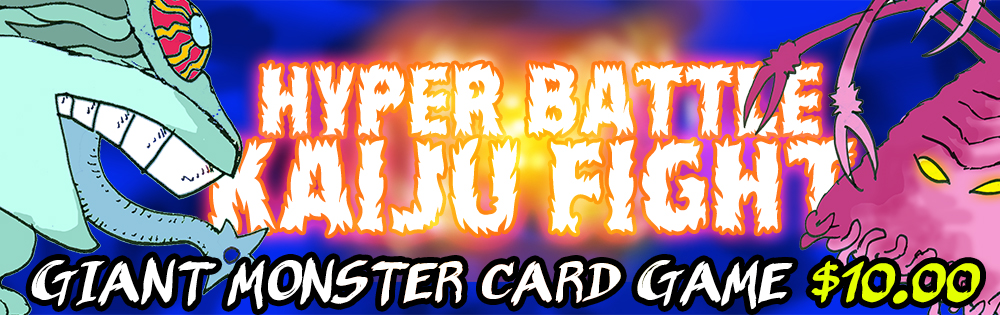 Hyper Battle Kaiju Fight Giant Monster Card Game