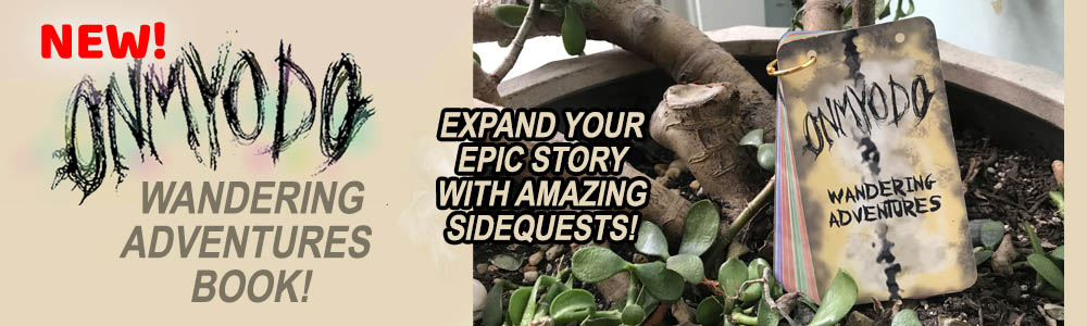 Wandering Adventures Book Expansion for the Onmyodo Card Game