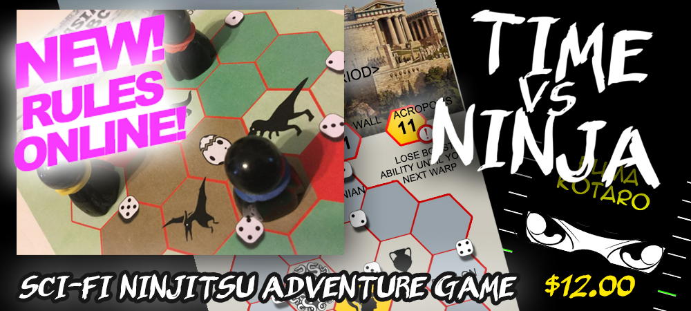 Time Vs Ninja Sci Fi Ninjitsu Adventure Game